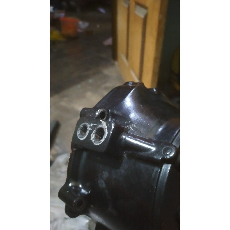 Blok Kopling SUPRA X 125 (kph) ori copotan + jalur oil cooler