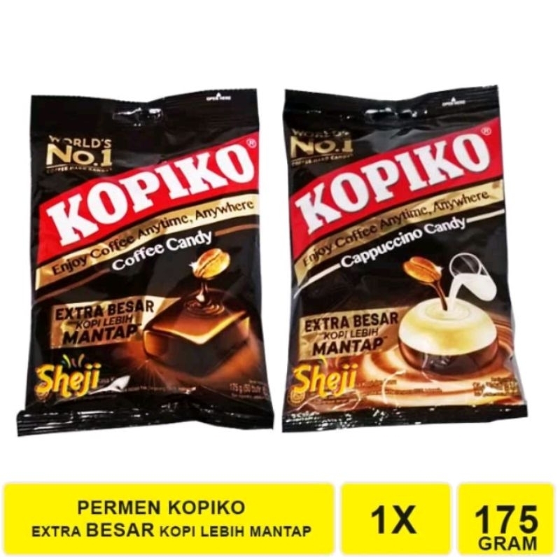 

permen Kopiko 175gr isi 50 butir sn coffee candy cappuccino candy