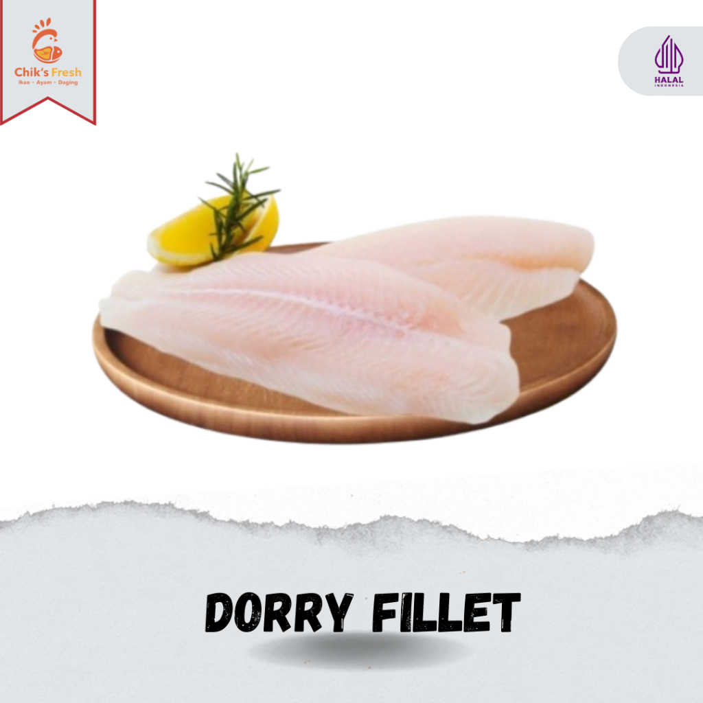 

Ikan Dori Fillet / Ikan dori fillet beku 1kg