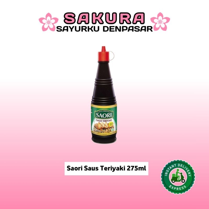 

Saori Saus Teriyaki 275ml - SAKURA