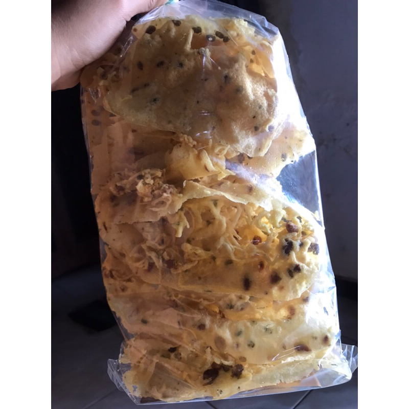 

rempeyek kacang tanah/kacang hijau/kacang kedelai