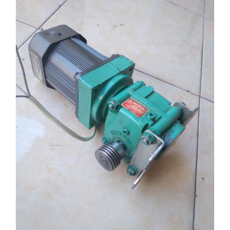 Ac Motor Gearbox Worm 220V Ratio 1:60 22Rpm