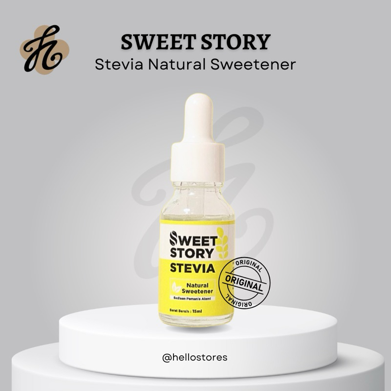 

Sweet Story Stevia Cair - Pemanis Alami Pengganti Gula 0 Kalori