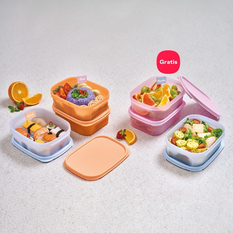 Colorful Rectangular 850ml (1pcs)