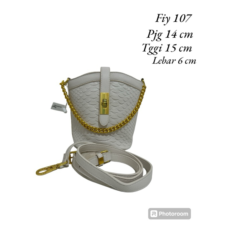 Tas Mini Wanita Import Putih/Tasslempang