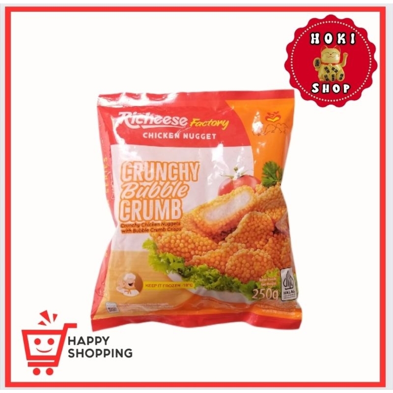 

[INSTAN ONLY] Richeese Crunchy Bubble Crumb Nugget 250gr / Richeese Bubble Crumb / Nugget Richeese Bubble Crumb