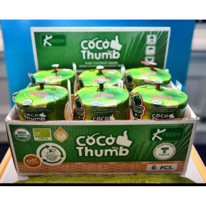 

Kelapa Coco Thum Thailand isi 6 pcs