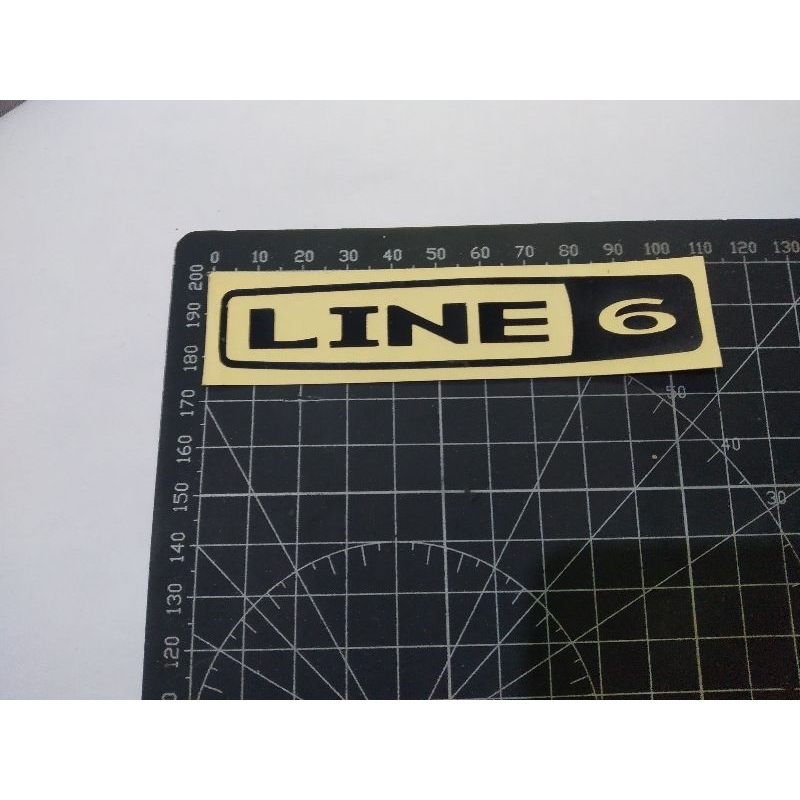 

cutting stiker line 6