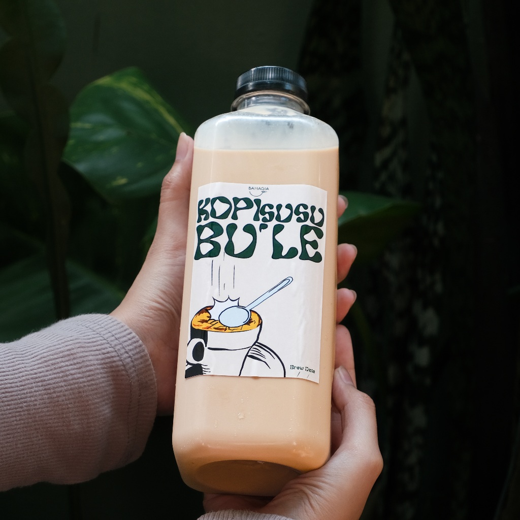 

Kopi Susu Bu'le - 1 Liter | Signature Coffee Bahagia Kopi