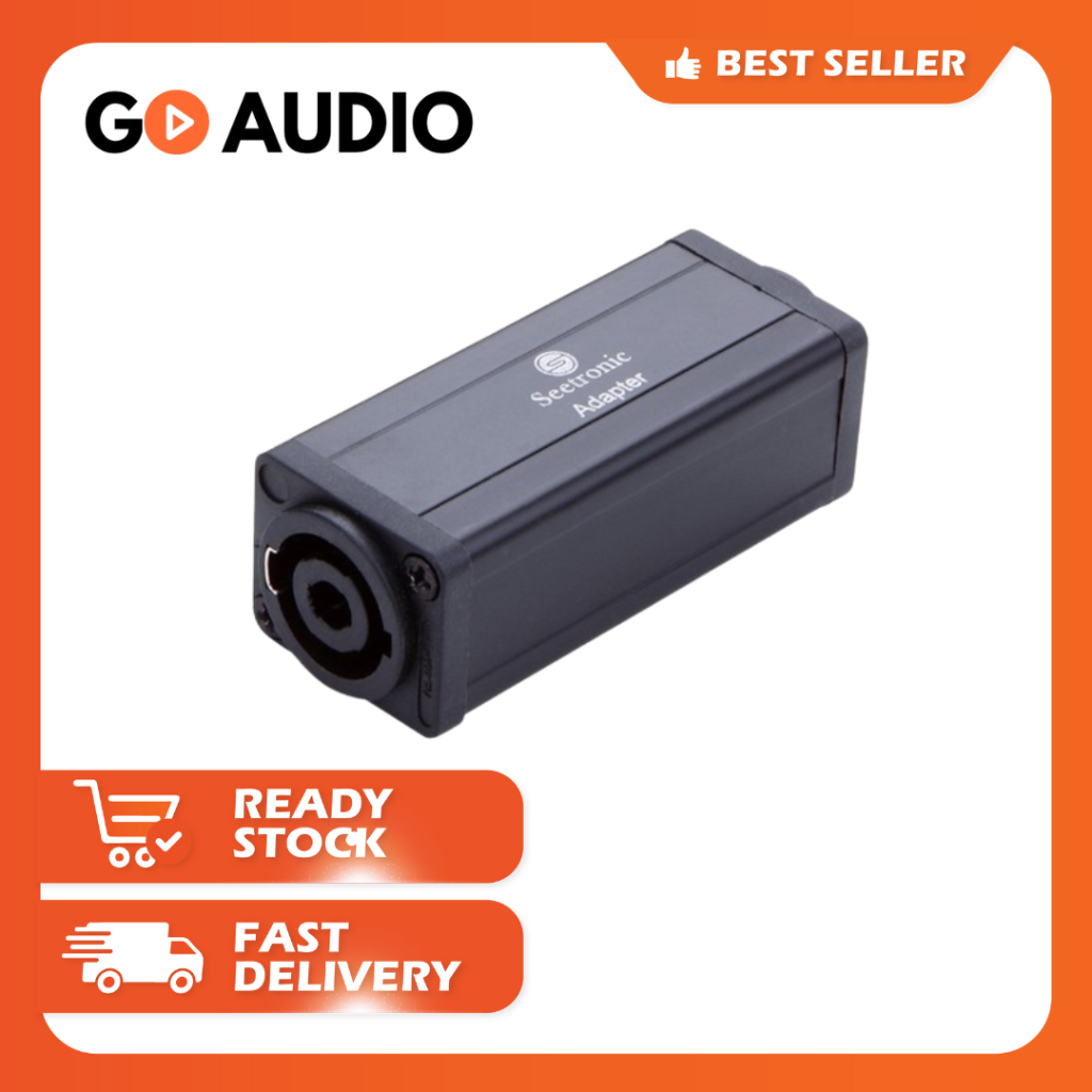 Seetronic Jack Sambung Speakon ST031 Original / Jack Jak Jeck Jek Spikon SeetroniC ST 301 Original /