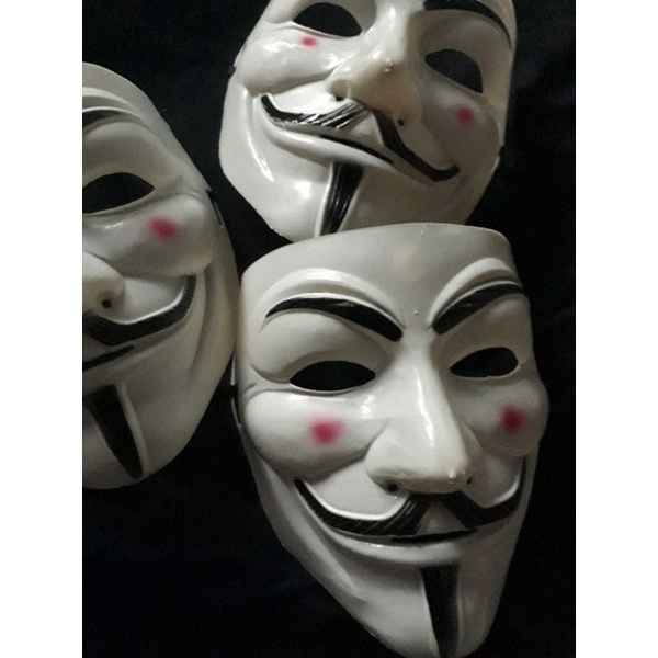 SALE Topeng Hacker Joker Vandetta Anonymous / Topeng Hacker/Topeng Joker