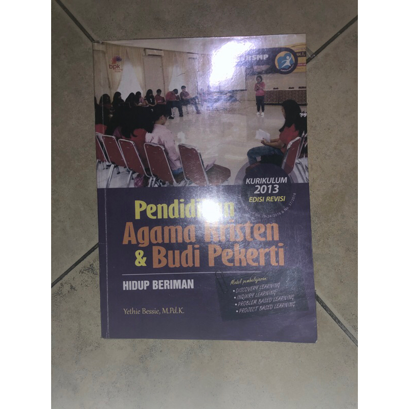 

pendidikan agama kristen & budi pekerti smp 8