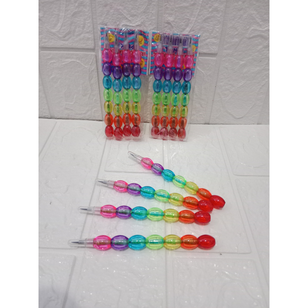 

(1PCS) Pensil Sambung Kelereng / Pensil Lantu / Pensil Bensia