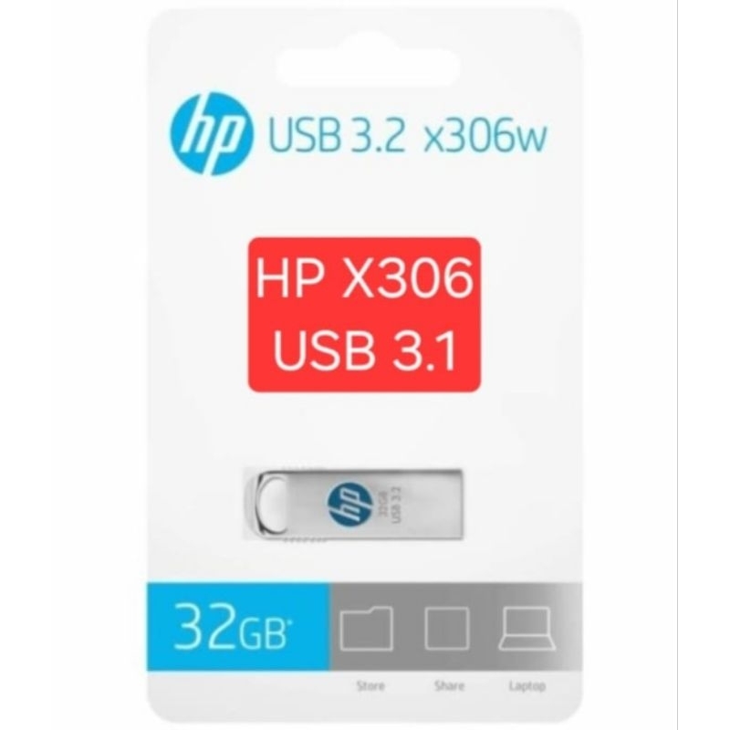 flashdisk hp 32gb usb 3.1 x306