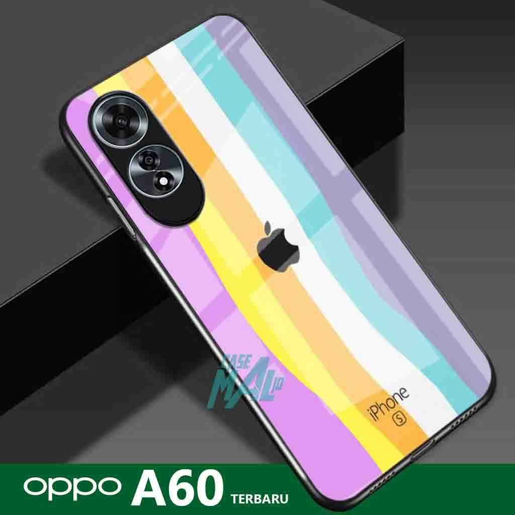 (H13) Softcase Kaca Oppo A60 Terbaru - Case hp Oppo A60 Terbaru