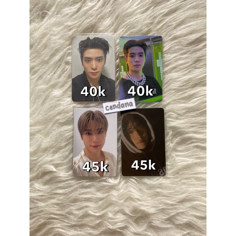 (ready stock) pc photocard jung jaehyun nct 127 - ar selca jewel case sticker mati lampu digipack 2 
