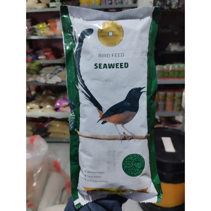 pakan burung Bird feed seaweed jalak bali kacer jalak kapas tembakan cucak hijau cendet anis merah