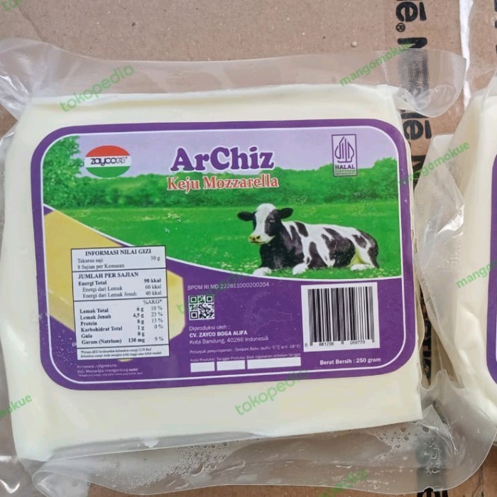 

Archiz keju mozarella 250gr