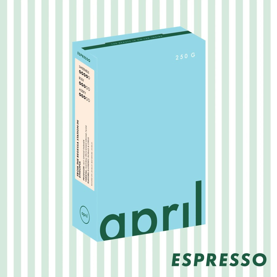 

April Regessa - Ethiopia - Natural Krume 74158 250 g
