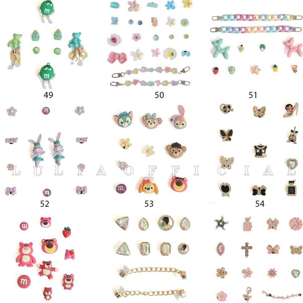 KODE R95Q Jibbits Crocs Pin Crocs Asesoris 1 Set Karakter 4