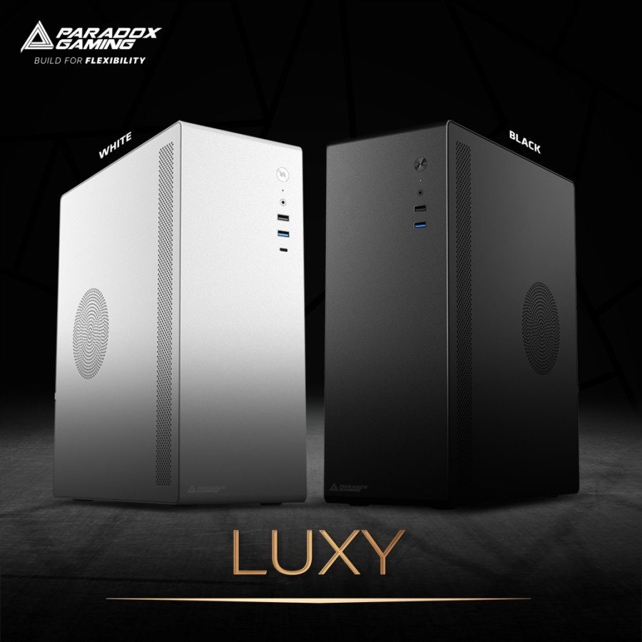PARADOX GAMING LUXY INCLUDE SFX PSU - M-ATX Case