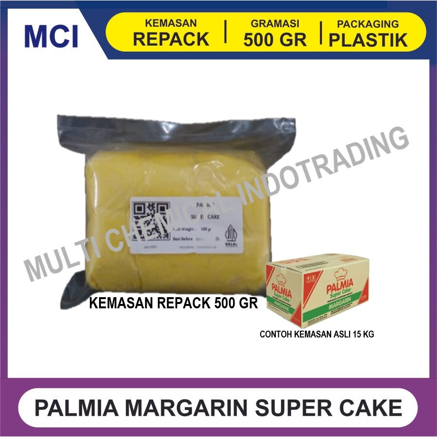

PALMIA MARGARIN SUPER CAKE REPACK 500 GR