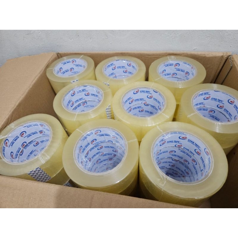 

54Roll 1Dus/Karton Lakban Bening/Lakban Coklat 200yard