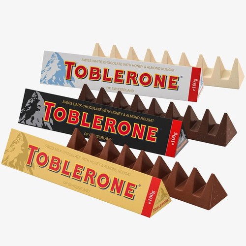 

BPOM (DI JAMIN AMAN) Toblerone 100gr / Toblerone 100gram / Toblerone 100/dark/milk/white