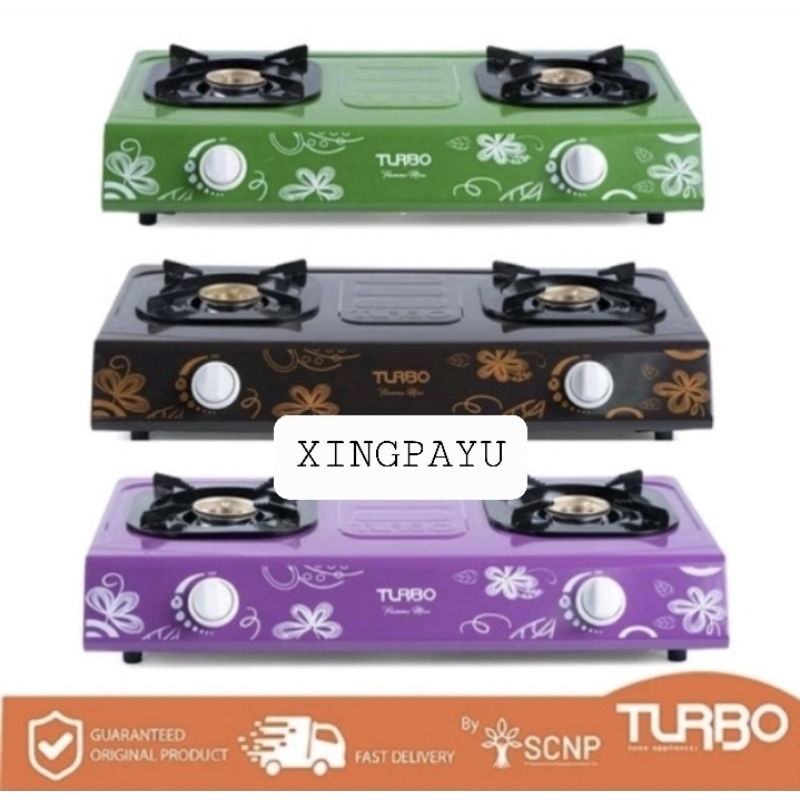Kompor Gas 2 Tungku TURBO 2077