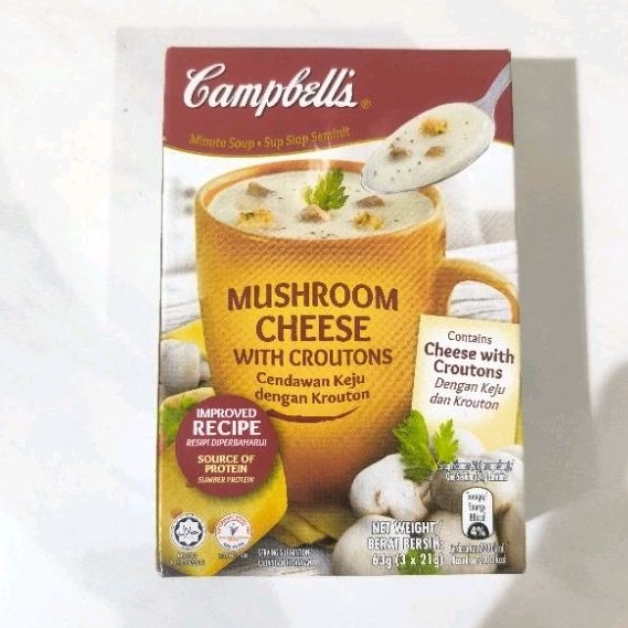 

Sup instan Campbell's instant soup snack camilan bergizi