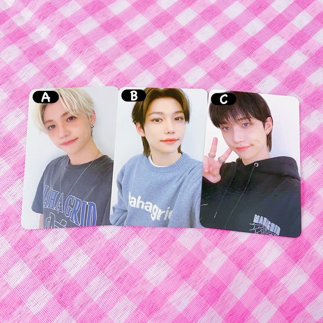 stray kids felix mahagrid official photocard