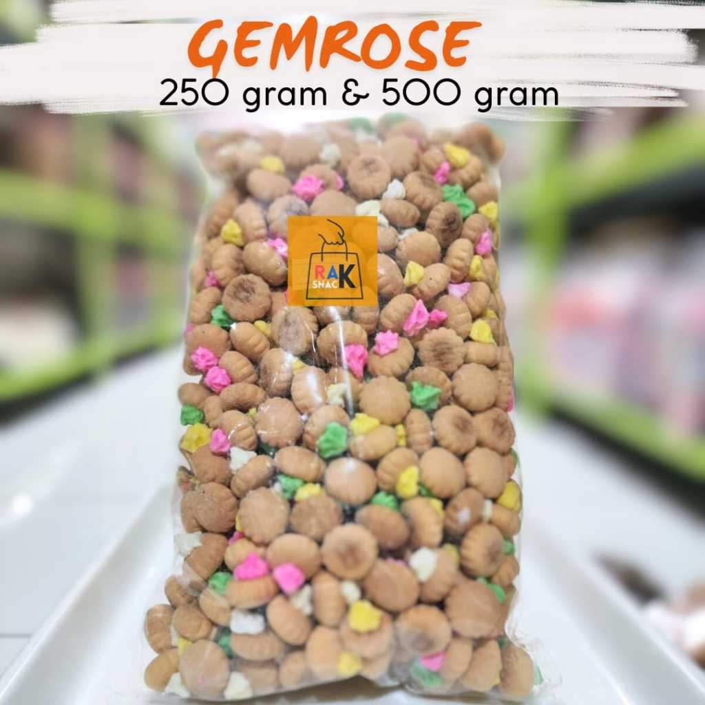 

Gemrose 250 gr 500gr | Cemilan Manis Murah Kemasan Ekonomis