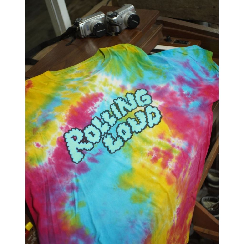 Rolling loud fest 2019 tie dye miami kaos band merch music bekas second