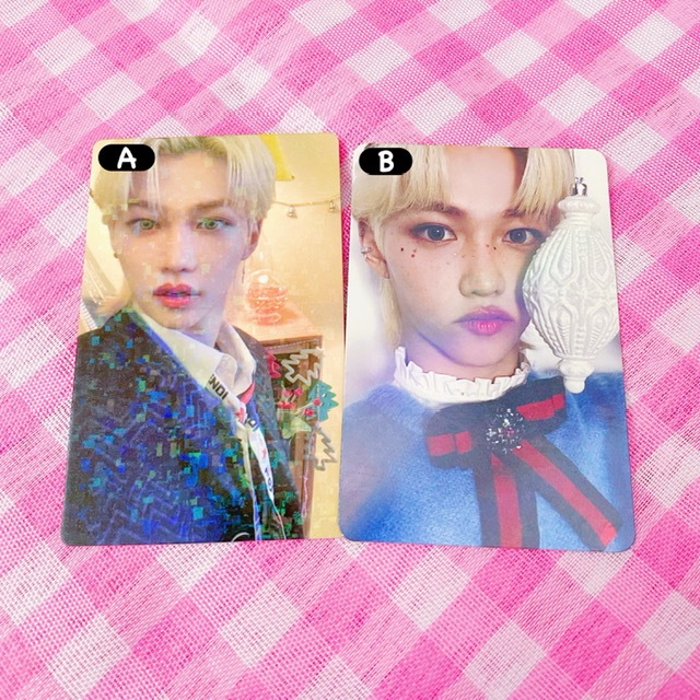 stray kids felix christmas evel cevel soundwave aladin official benefit photocard pob