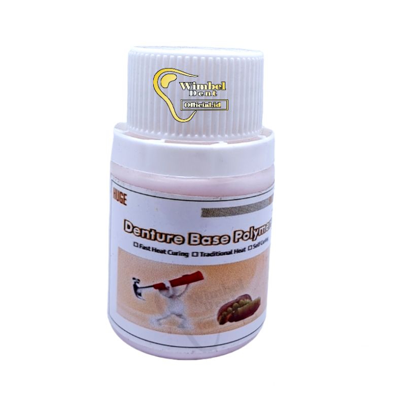 Huge Denture Base Polymers 3St SC Otomatis Bubuk gigi palsu