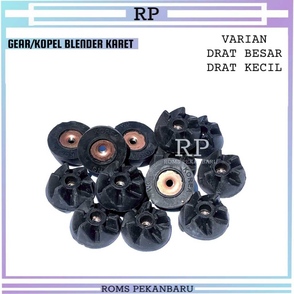 GEAR KARET BLENDER NATIONAL/GMC/SANEX-GEAR BLENDER DRAT KECIL