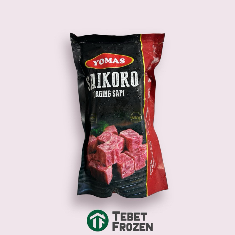 

YOMAS BEEF SAIKORO 500GRAM - TEBET FROZEN