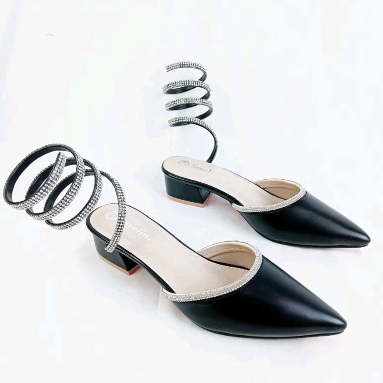 Javeline MICHELLE  Heels Lilit 3cm //Pansus Heels 3cm  //Sepatu wanita //Heels Wanita //Sepatu Heels
