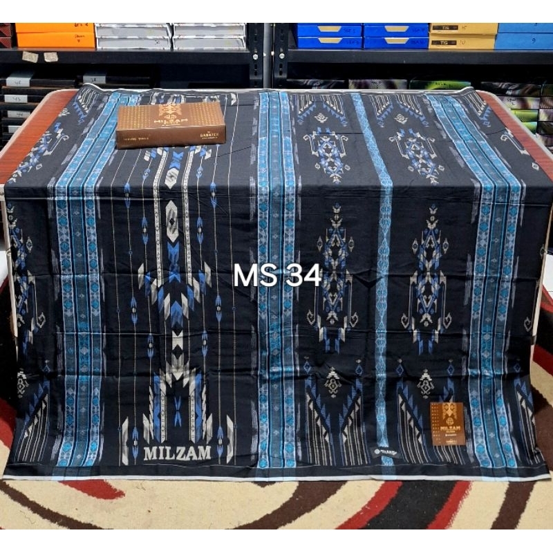 SARUNG MILZAM JAGUAR SILVER MOTIF TERBARU