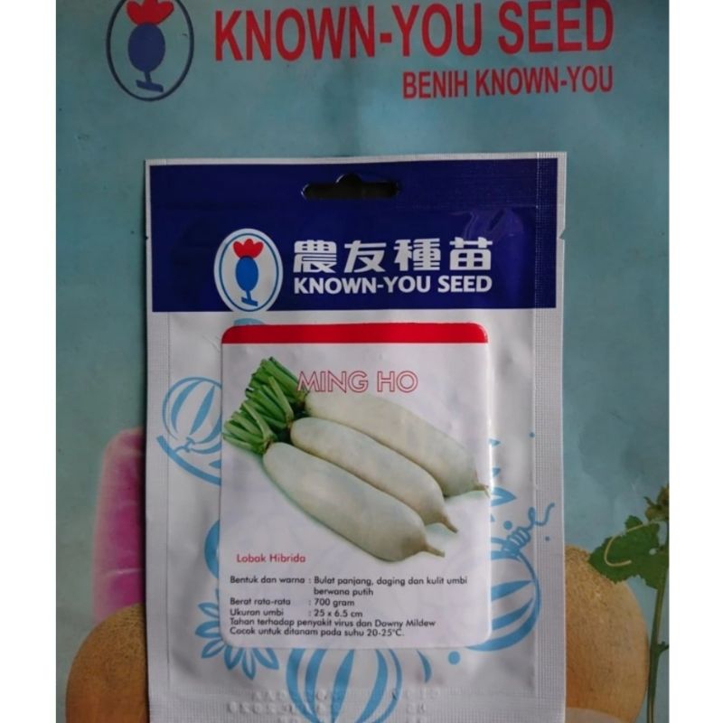 Benih Bibit Lobak Putih Hibrida MING HO 10gr
