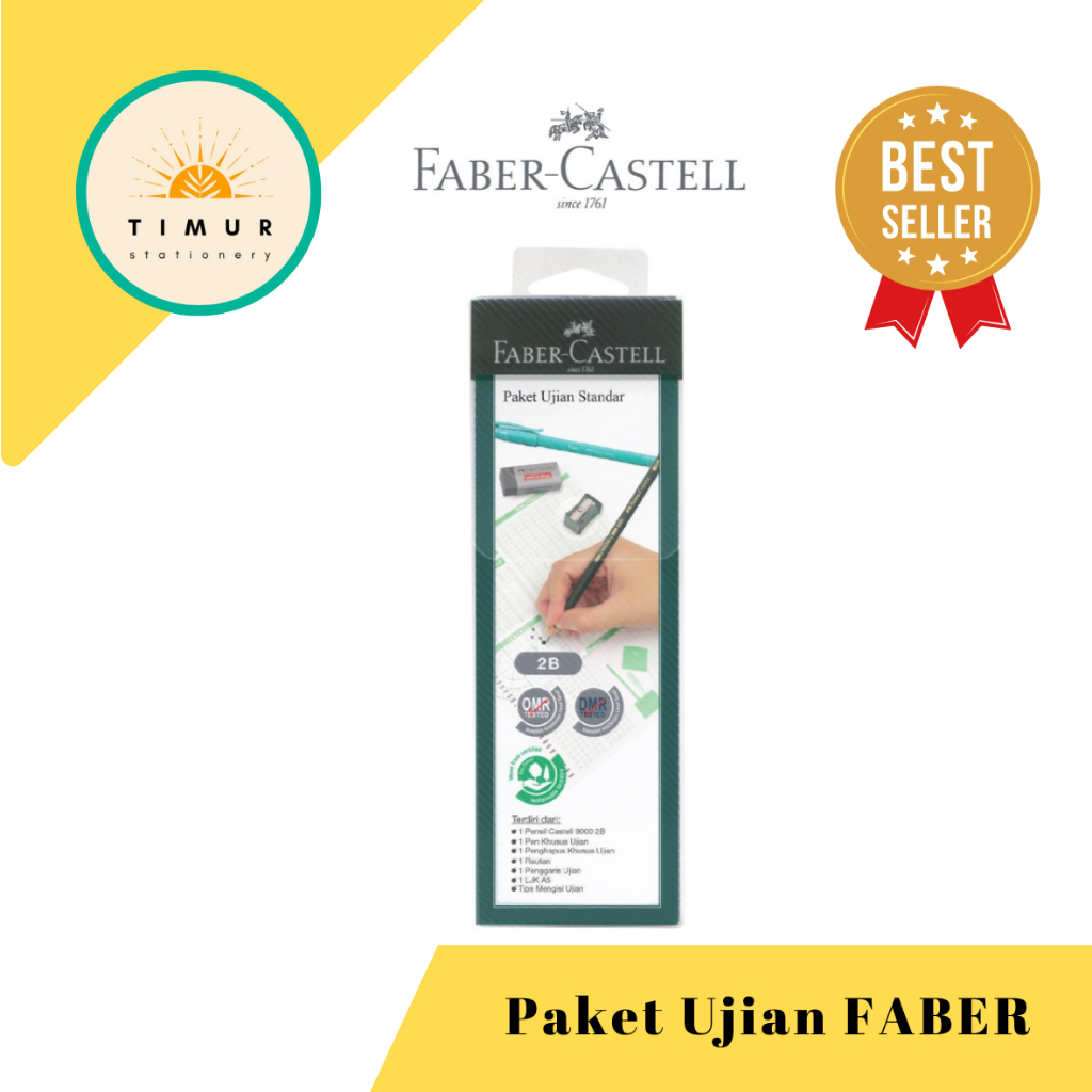 

Paket Ujian Faber-Castell Standar Lengkap IMPOR