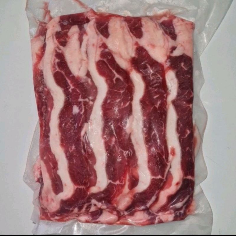 

Daging Slice Halal 500 gram/Daging drill/Daging BBQ/Daging Segar