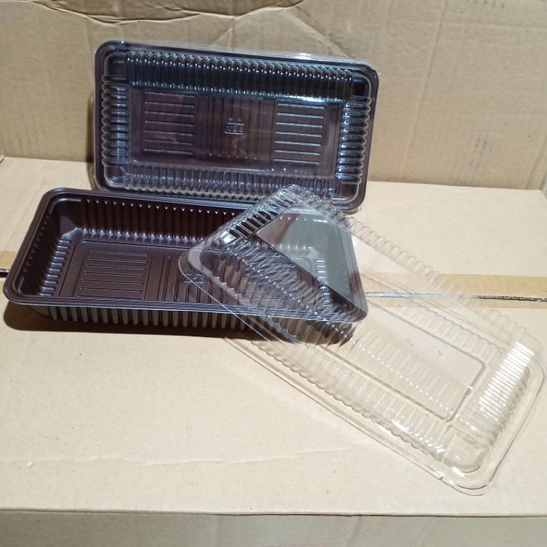 PROMO TERMURAH Mika Brownis M 5pcs  Sedang  Tutup  Tempat Kue Pudding Tanggung