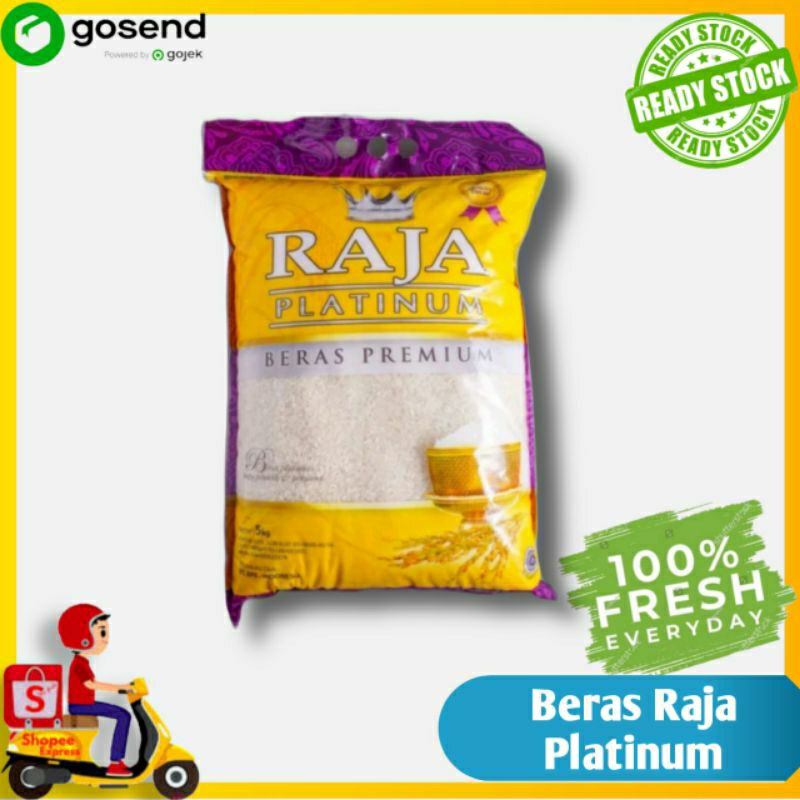 

Beras Raja platinum 5 kg - Sayur Segar -Tukang Sayur Palembang