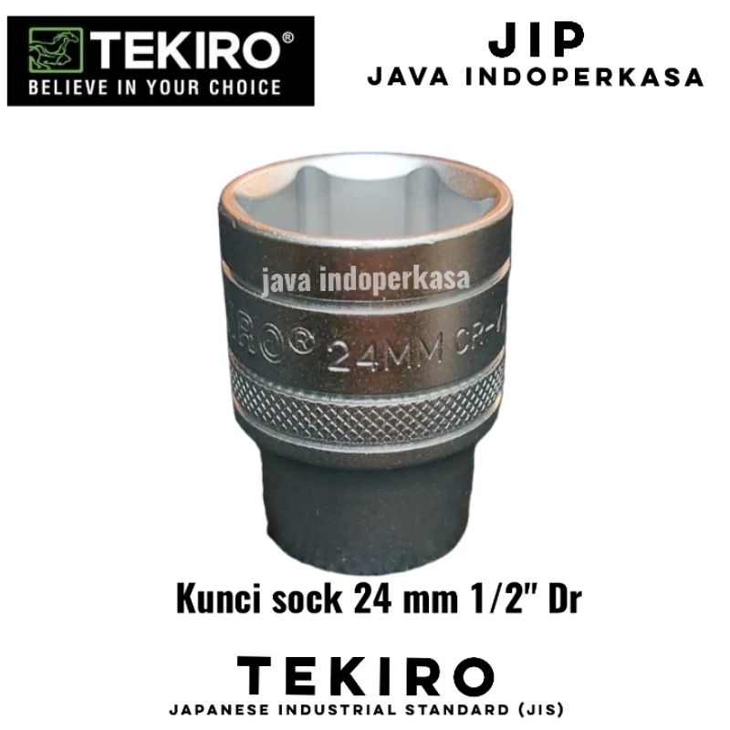 mata kunci sok 24 mm merk tekiro 1/2" Dr
