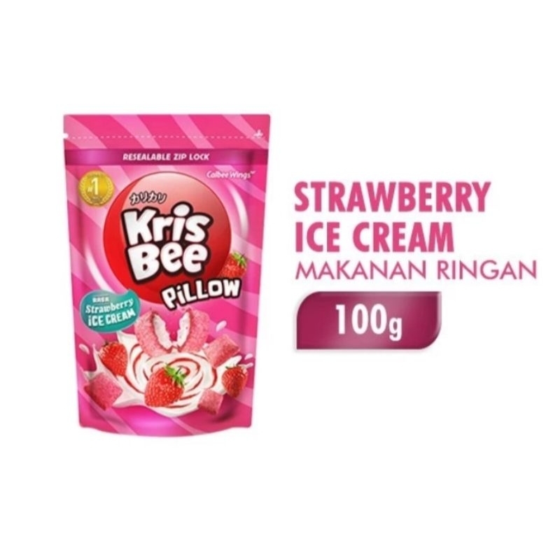 

Kris Bee Pillow Strawberry Ice cream 100g Kris Bee Pillow Strawberry 100g