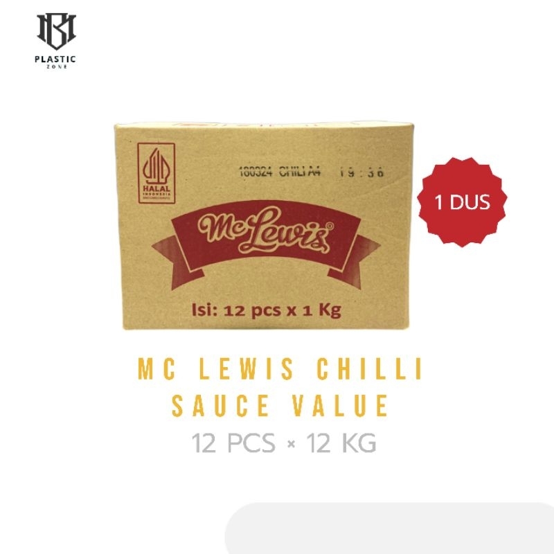 

Mclewis CHILLI SAUCE VALUE 1 KG × 12 PCS/ KARTON