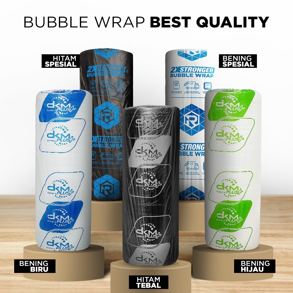 

Check Here Pembungkus Plastik Bubble Bubble Wrap Bening Hitam DKM Babel Wrap