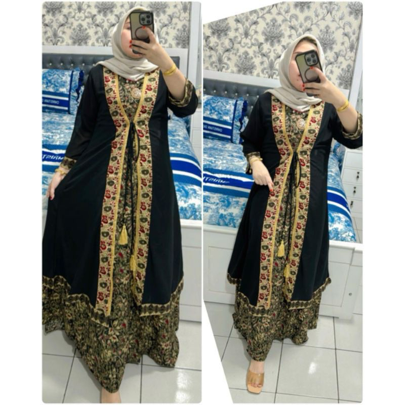 Gamis India Terbaru Gamis Hindi Reference Dress Model Rompi