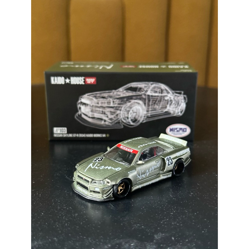 Mini GT KAIDO HOUSE R34 NISMO V4